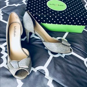 Kelly & Katie sparkle heels
